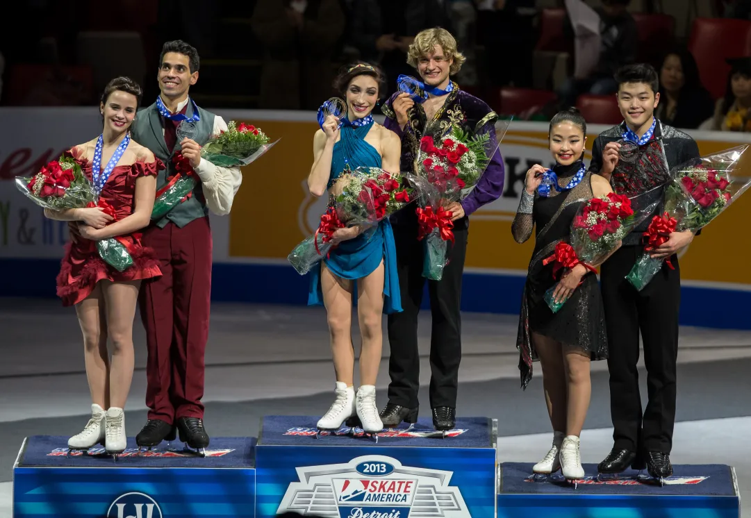 Secondo posto per Cappellini/Lanotte nello Skate America dei record per Davis/White