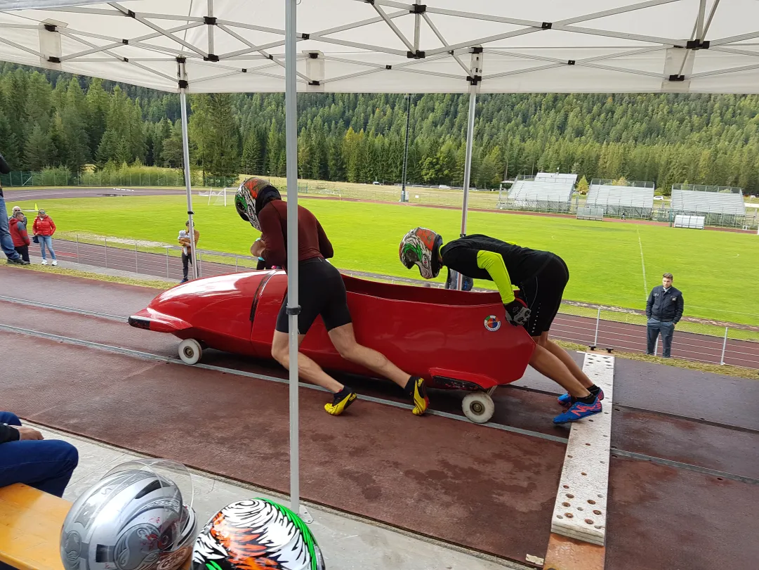 Ughi-Essoh, Margaglio e Bagnis si laureano a Cortina campioni italiani di spinta