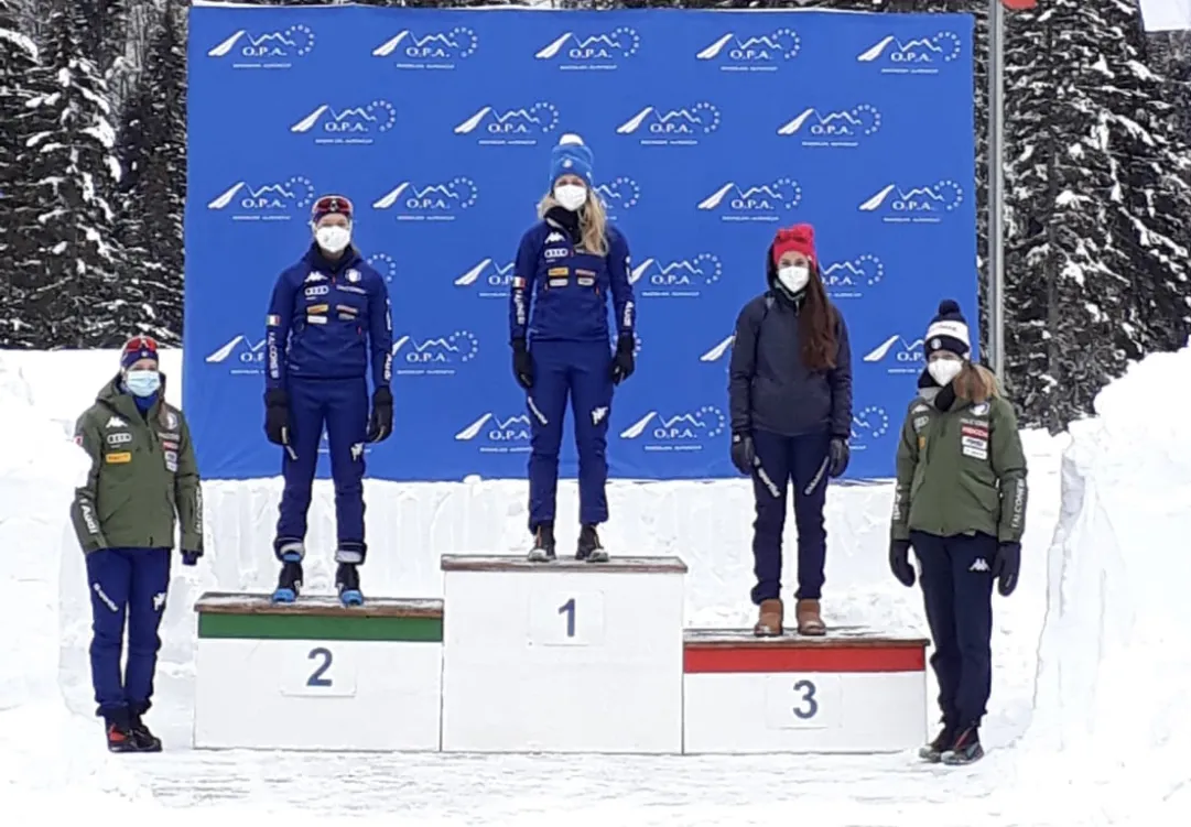 Federica Sanfilippo torna a ruggire: sua la sprint di 'OPA Alpen Cup di Forni Avoltri. Sara Scattolo domina la prova Youth