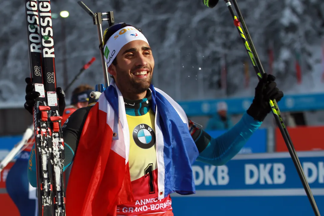 Il mondo dello sport omaggia Martin Fourcade