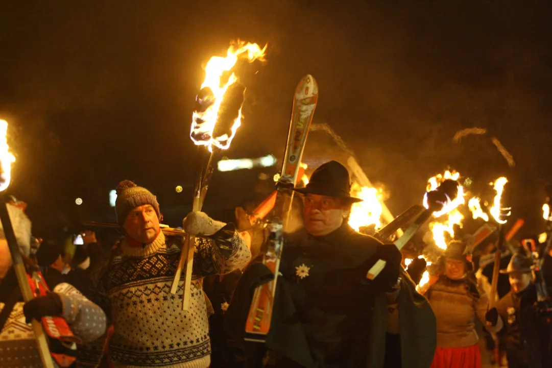 Il primo gennaio a Tarvisio si festeggia l'arrivo del 2024 con la magia della Fiaccolata del Lussari