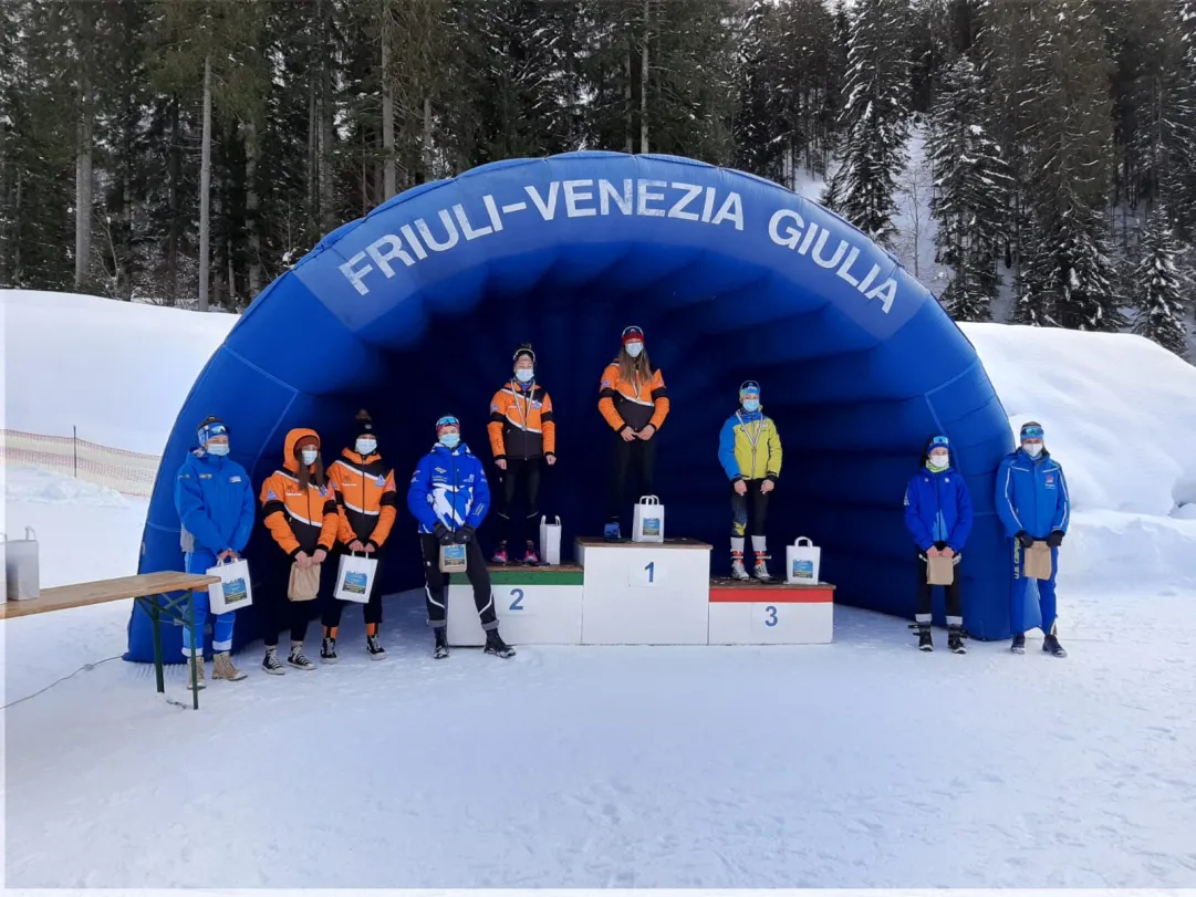 Sci Club Entracque e Asd Anterselva grandi protagonisti a Forni Avoltri delle sprint dei Campionati Italiani Aria Compressa