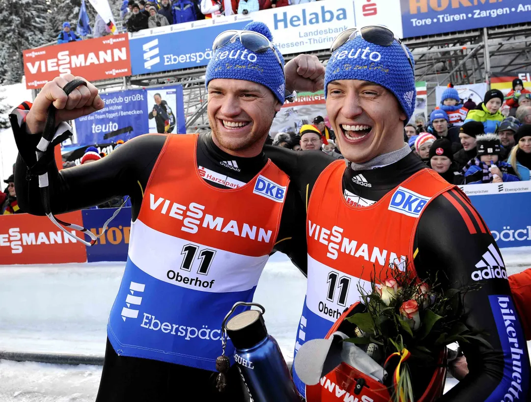 Eggert-Benecken vincono per il terzo anno consecutivo ad Oberhof. Oberstolz-Gruber quarti