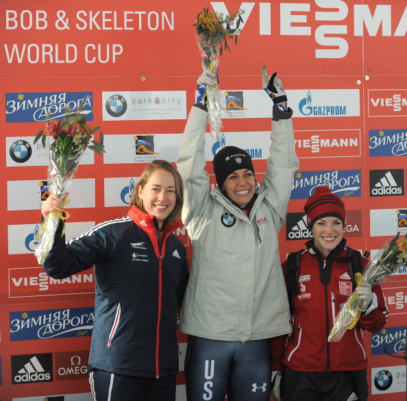 Noelle Pikus Pace domina a Park City