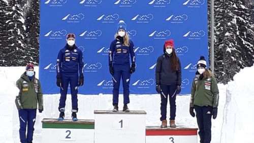 Federica Sanfilippo torna a ruggire: sua la sprint di 'OPA Alpen Cup di Forni Avoltri. Sara Scattolo domina la prova Youth