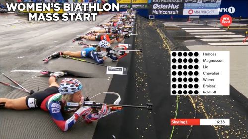 Blink 2016 - women's biathlon mass start