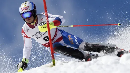 Loic Meillard si aggiudica lo slalom di Obereggen. Decimo Tommaso Sala