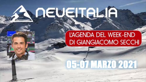 L'agenda del week-end di Giangiacomo Secchi 05 - 07 Marzo 2021