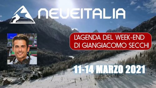 L'agenda del week-end di Giangiacomo Secchi 11 - 14 Marzo 2021