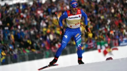 Federico Pellegrino è argento dietro a Klaebo nella sprint dei mondiali di Seefeld