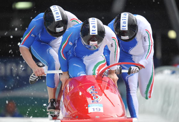 A Vipiteno gli azzurri del bob si preparano ai nazionali di spinta