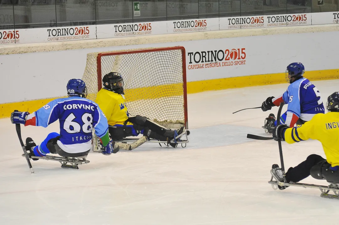 Sledge Hockey, l’Italia non si accontenta. Svezia sconfitta all’overtime