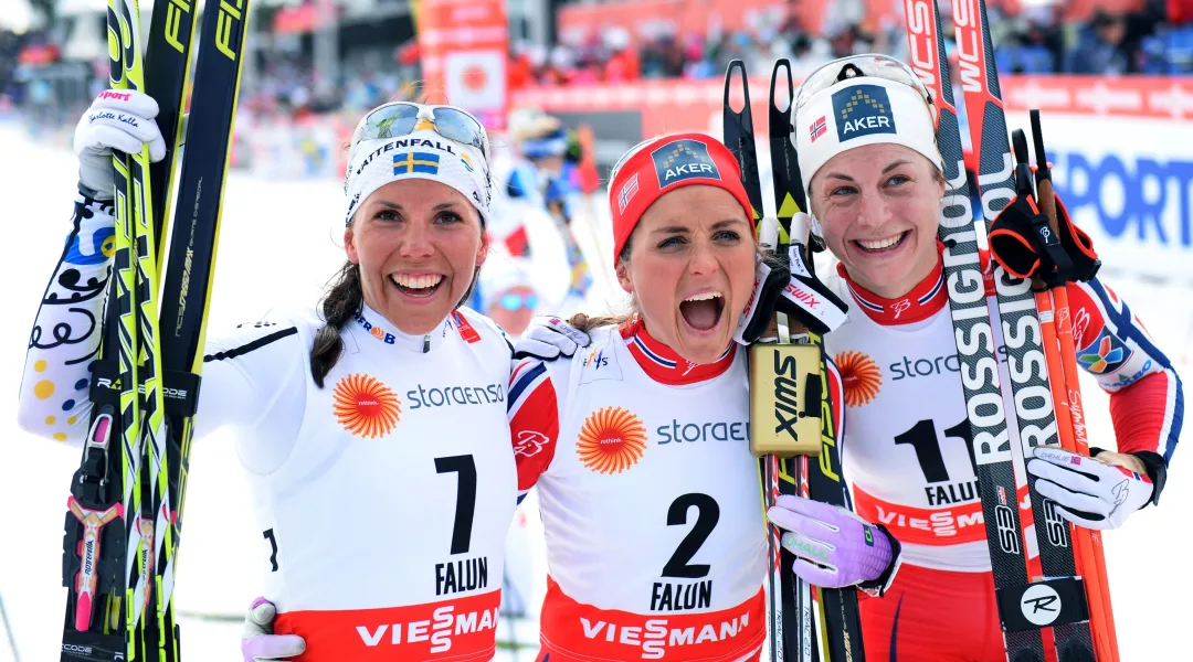 Therese Johaug timbra il cartellino anche a Falun, suo l’oro nello Skiathlon femminile