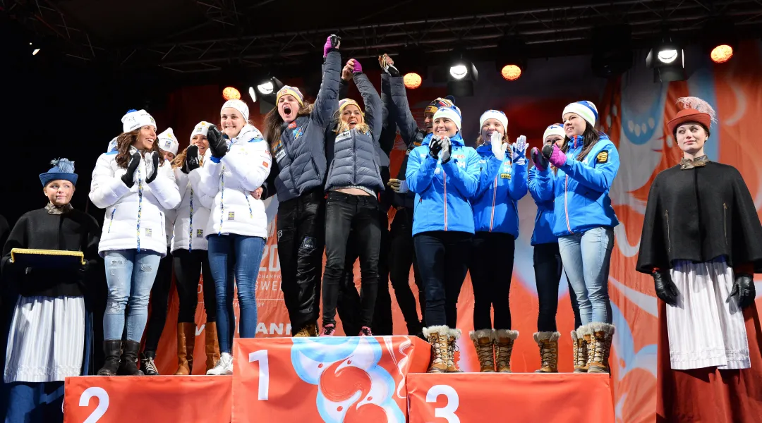 Mondiali Lahti 2017 – Sci di Fondo, Staffetta 4x5 Km Femminile