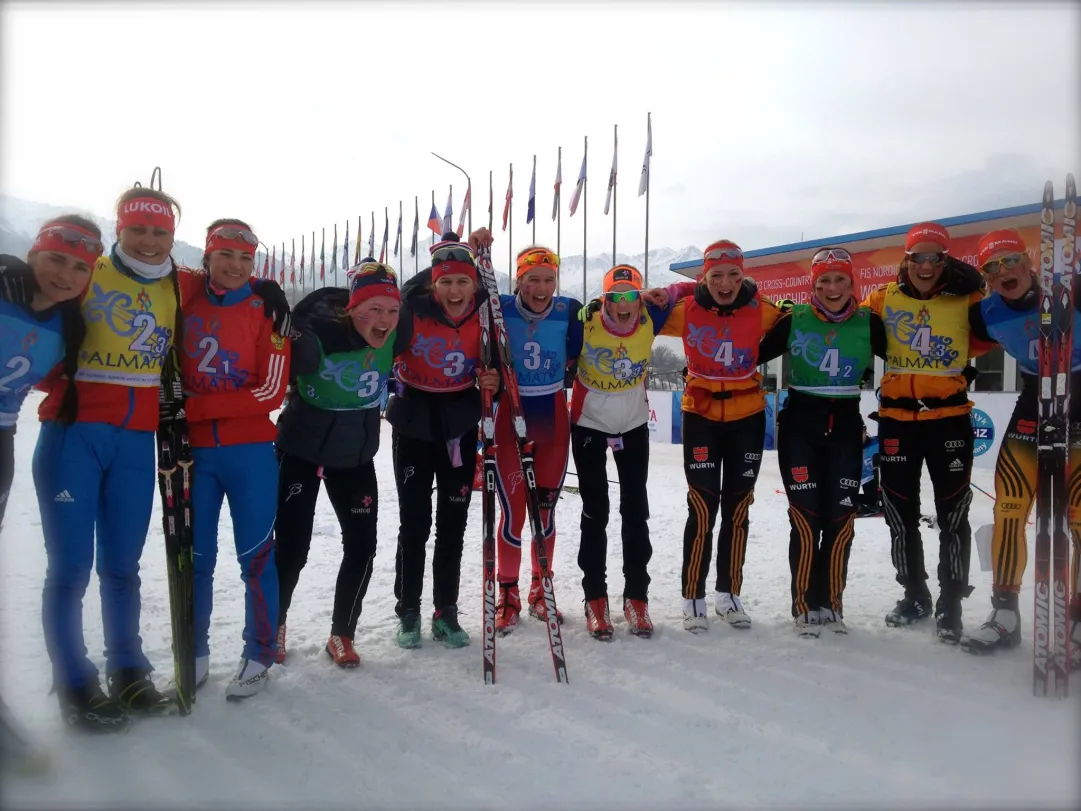 Norvegia e Russia festeggiano gli ultimi ori dello sci di fondo ai Mondiali Juniores di Almaty