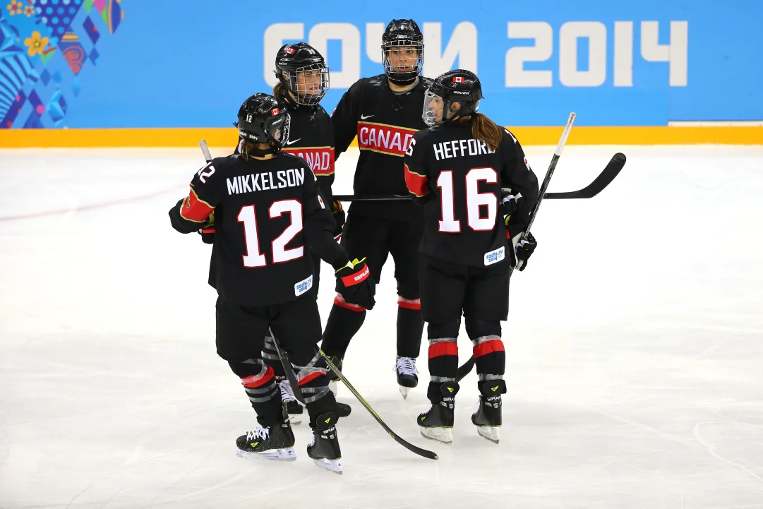 Stati Uniti e Canada vincono le prime partite del torneo di hockey Femminile