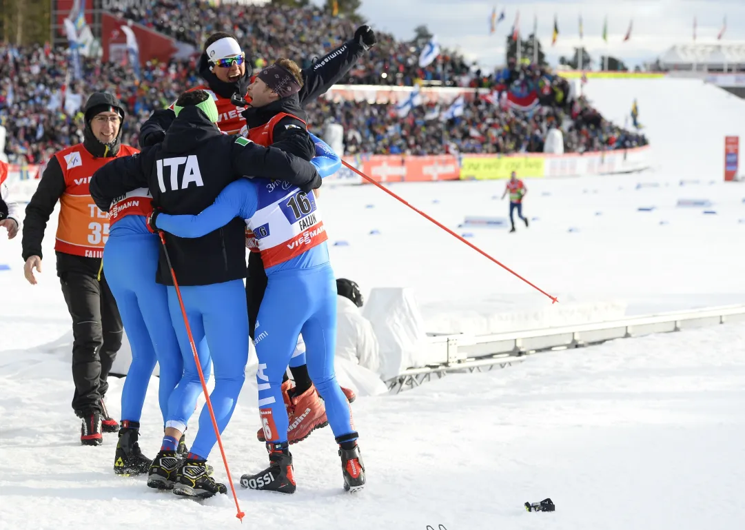 Gli azzurri dello sci di fondo in raduno nella Valle di Ledro