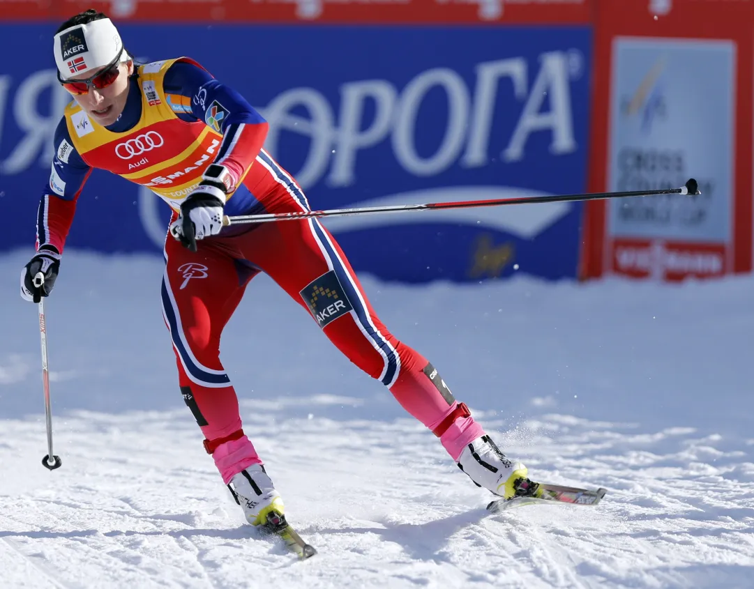 Marit Bjørgen domina la qualificazione alla sprint della Val Monastero