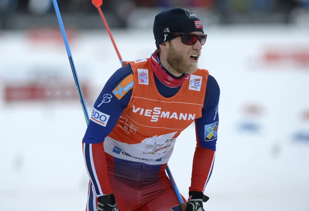 Martin Johnsrud Sundby è malato e rinuncia allo Skiathlon