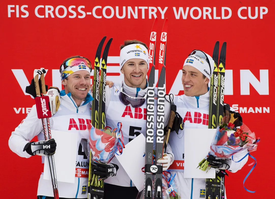 Le squadre nazionali della Svezia per lo sci di fondo 2014-15