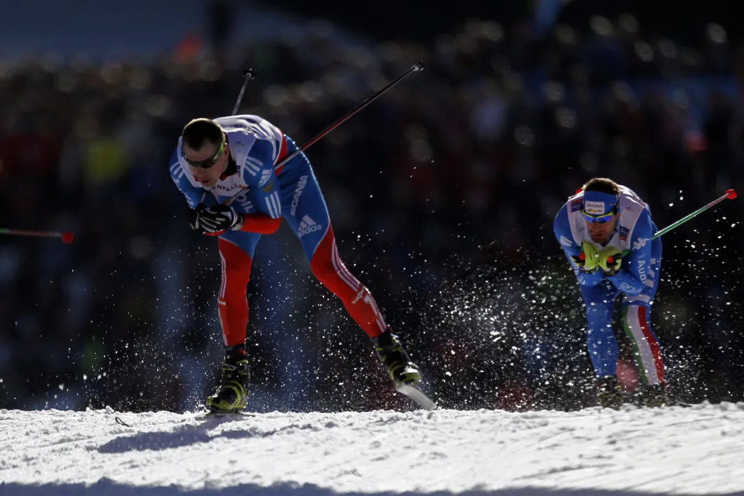 Soltanto Sergey Ustiugov batte Federico Pellegrino nella sprint di Nove Mesto