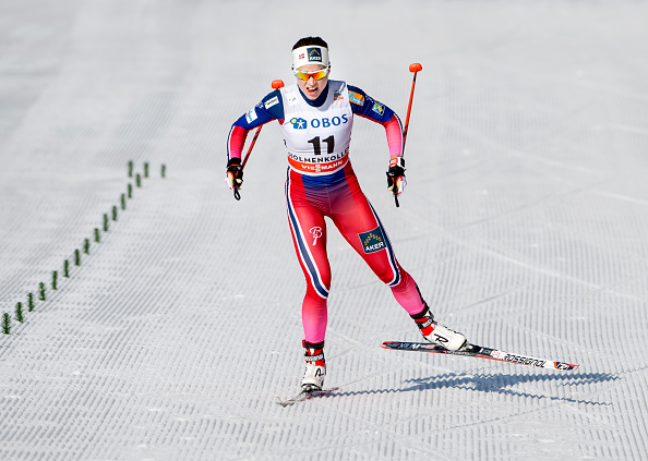 Astrid Jacobsen collassata dopo il traguardo della 15 Km di Lenzerheide, ma domani dovrebbe partire