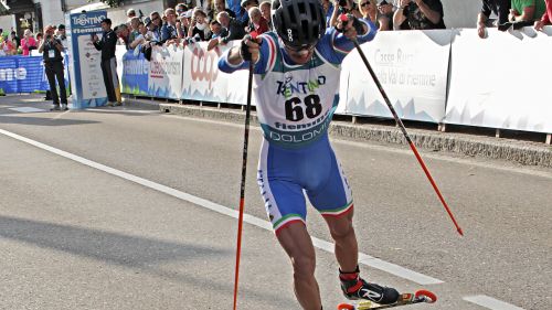 Doppietta azzurra nella Sprint Maschile ai mondiali rollerski: Becchis oro, Berlanda argento!