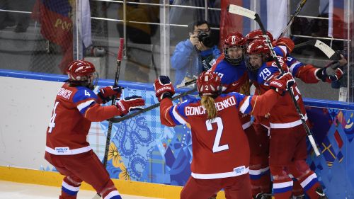 Svezia e Russia vincono le prime partite del Gruppo B del torneo olimpico femminile di hockey