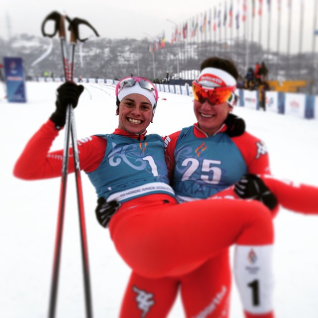 Francesca Baudin oro e Giulia Stürz bronzo nella Sprint Under 23 ai mondiali di Almaty!