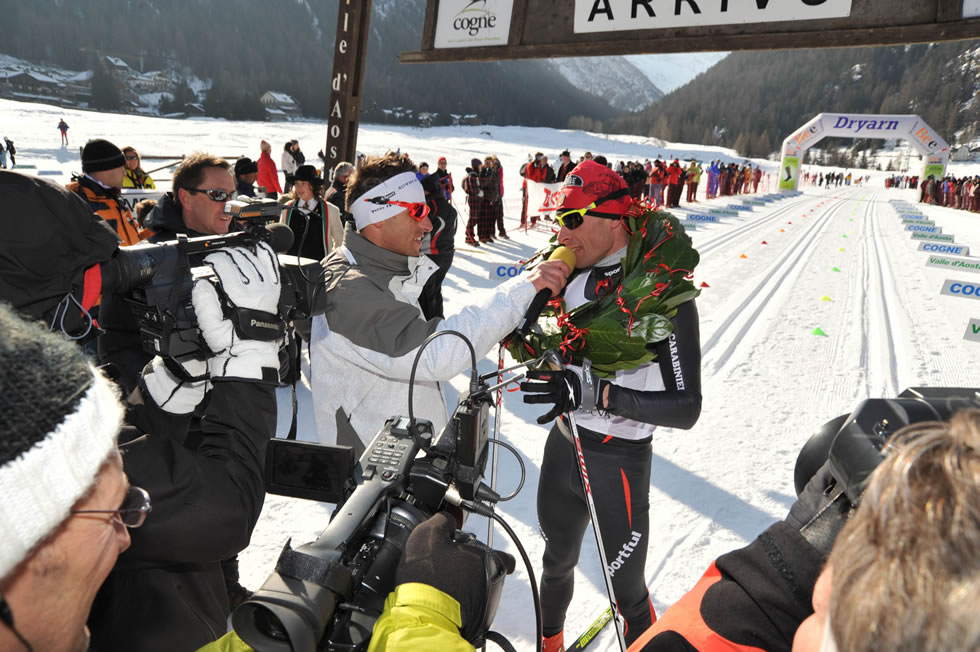 Anche Giorgio Di Centa al via della Marciagranparadiso