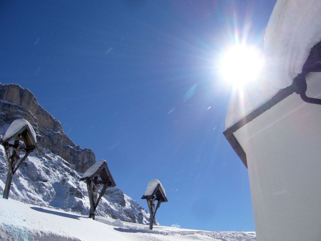 il sasso della croce, una meta obbligatoria