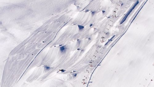 Le nuove strutture per Mottolino Snowpark