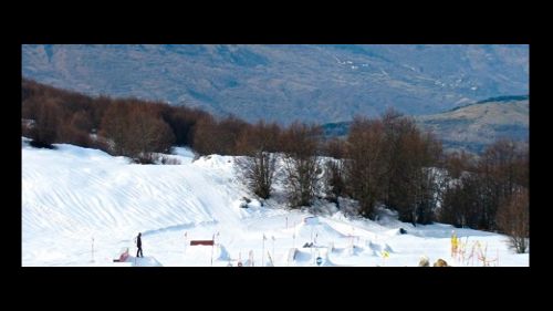 Panorama Park: jibbing vista mare a Passo Lanciano