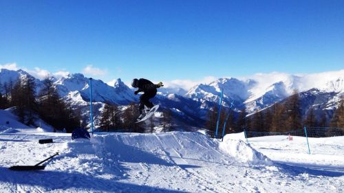 Sauze Snowpark Ride Friendly