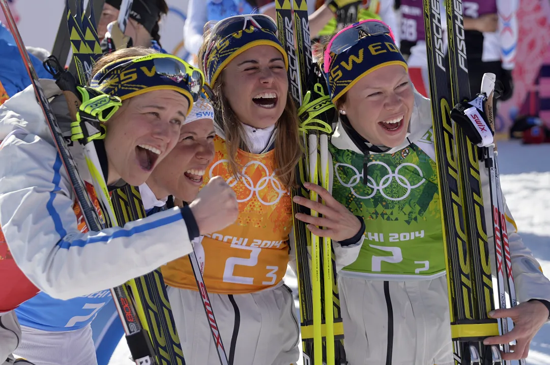 Grandissima sorpresa nella staffetta femminile, è oro per la Svezia!