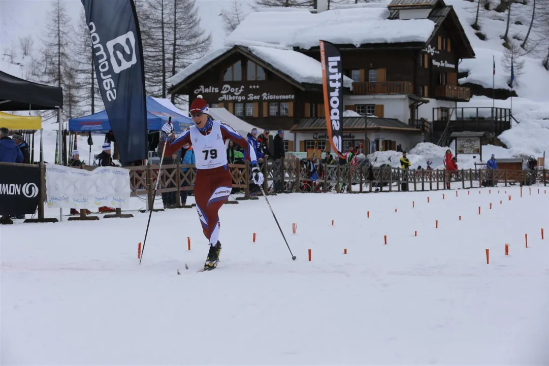 Sara Pellegrini e Giovanni Gullo vincono le gare in tecnica classica della Coppa Italia a Riale