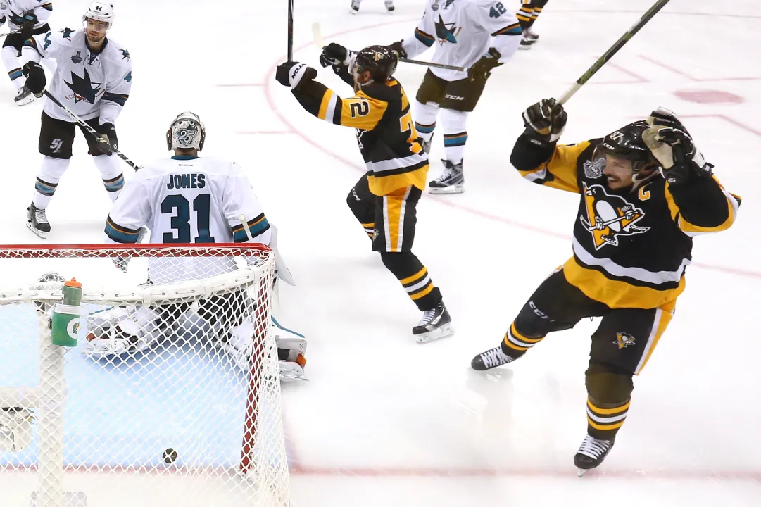 Stanley Cup: Pittsburgh vince anche gara 2, gli Sharks devono inseguire