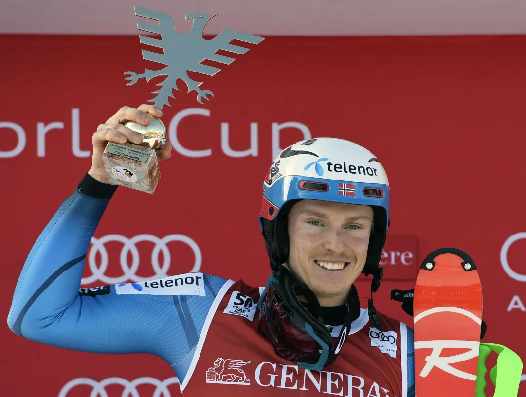 Kristoffersen: 'Era ora di riprendere a sciare' Hirscher: 'E' tornato Re Henrik'