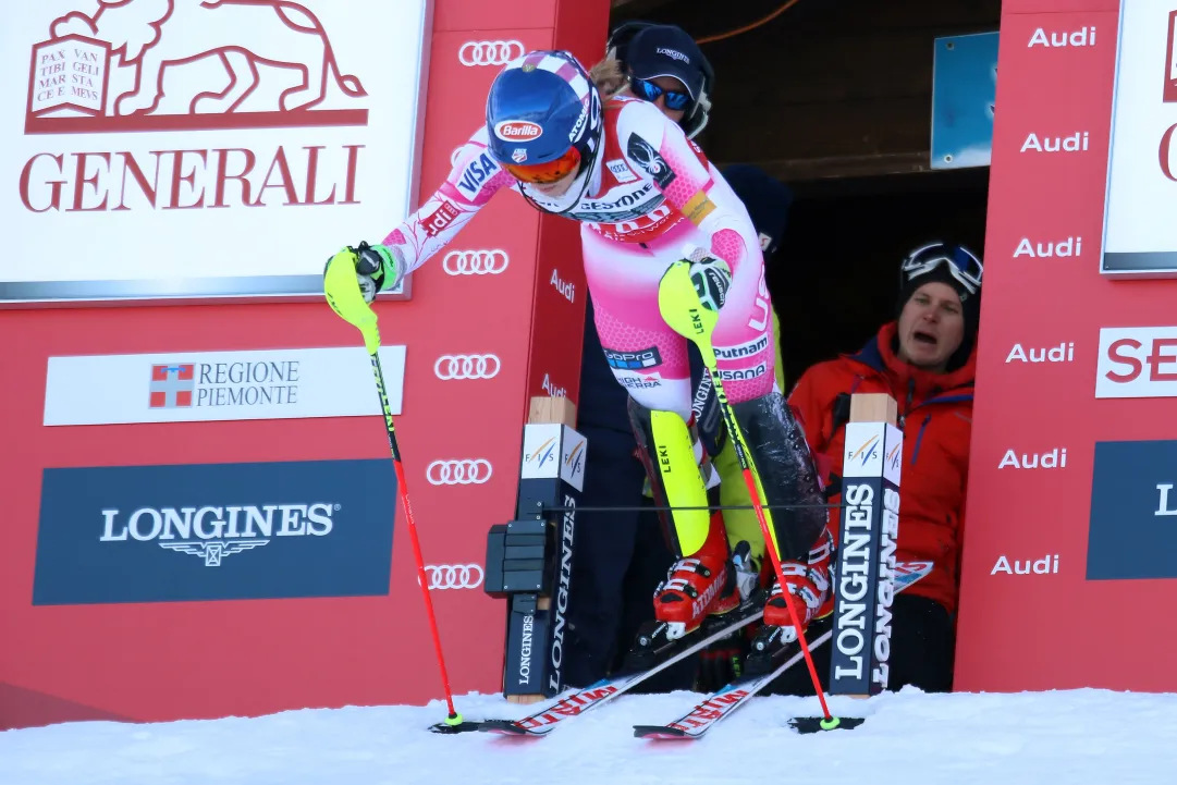 Slalom di Semmering: Shiffrin con il 7 per allungare la striscia, Irene Curtoni 10