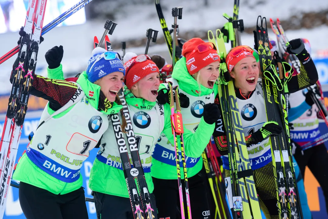 Dahlmeier trascina la Germania che sbanca Pokljuka