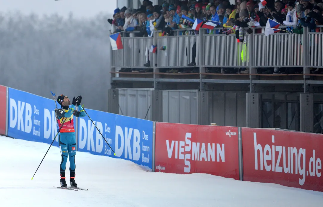 Immenso Fourcade: centesimo podio con la vittoria nel Inseguimento di Nove Mesto