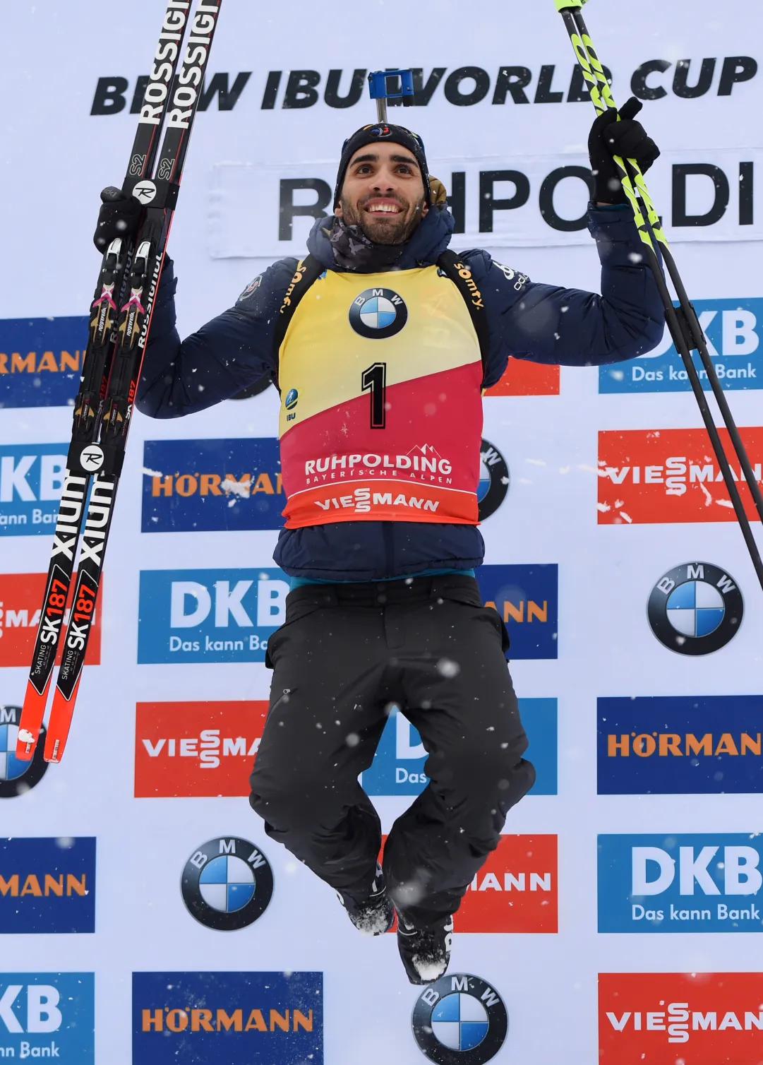 Fourcade firma la decima nell'Inseguimento di Ruhpolding