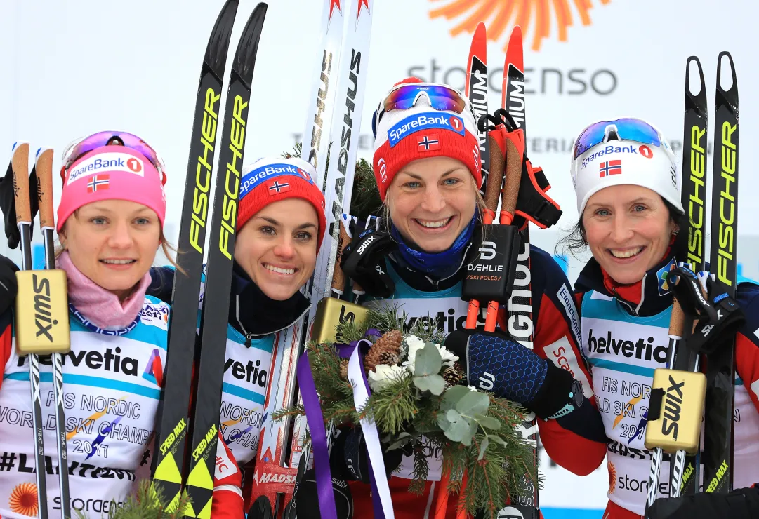 Lahti 2017: la Norvegia rosa pigliatutto vince anche la Staffetta, Argento alla Svezia