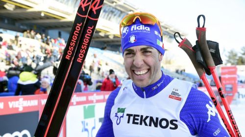 Federico Pellegrino ritorna sul podio dopo 40 giorni: secondo dietro a Klaebo a Lahti