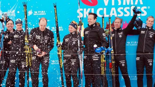 Granfondo: il Lager 157 Ski Team vince il prologo a squadre del Visma Ski Classics a Livigno