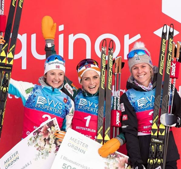 Fondo: E' ancora super Johaug a Beitostolen. Sua anche la 10 km in tecnica libera