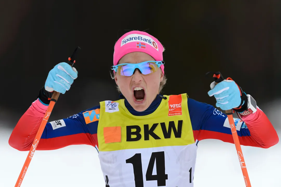 Tappa e maglia per la cannibale Johaug. Dominio norvegese a Lenzerheide