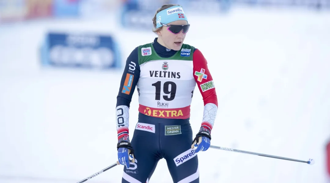 Maiken Caspersen Falla out per le gare di Lillehammer