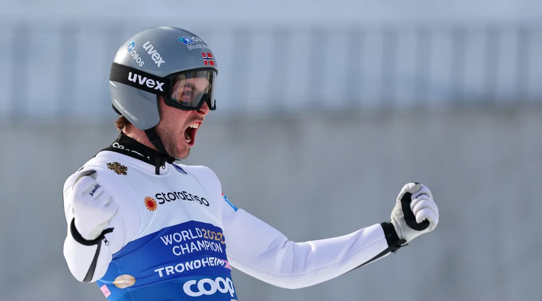 Jarl Magnus Riiber, il più grande di sempre nella Combinata nordica, il norge saluta Trondheim con una perla nella Gundersen