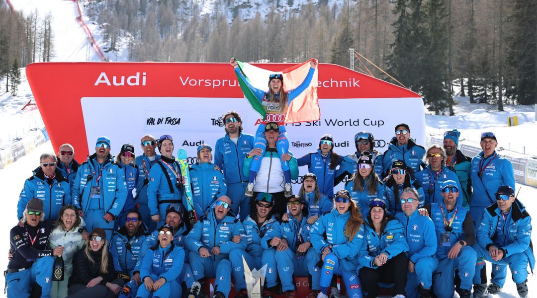 Val di Fassa, uno spettacolo tutto italiano per il Gioco dei Podi: ora il rush finale con la penultima tappa dell'inverno